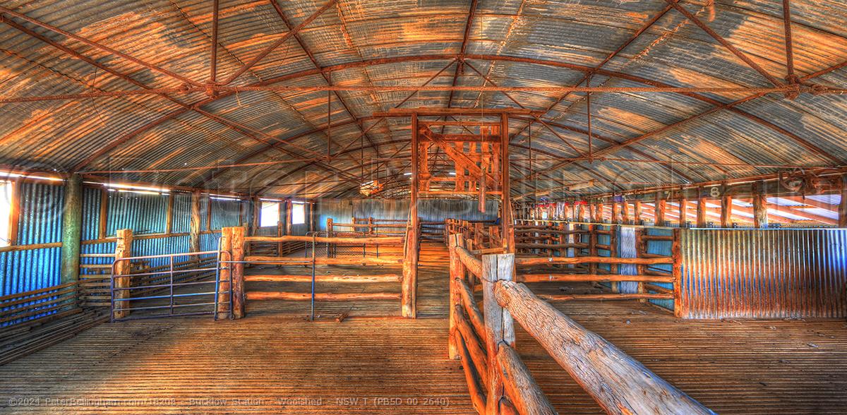 Peter Bellingham Photography Bucklow Station - Woolshed - NSW T (PB5D 00 2640)